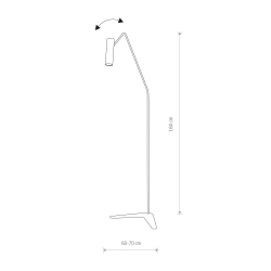 Lampa stojąca EYE SUPER BLACK 6506 Nowodvorski - zdjęcie 2